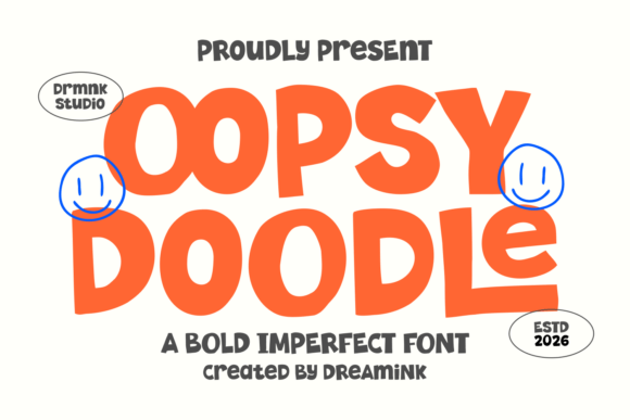 Celebrate Handmade Energy with the Oopsy Doodle Typeface