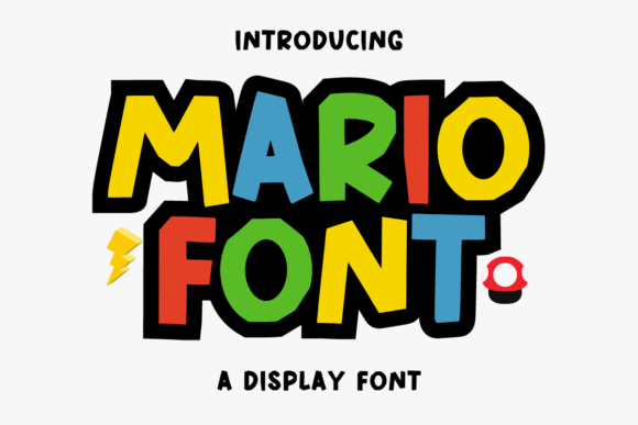 Discovering Mario: A Cool, Bold Font for Creative Projects
