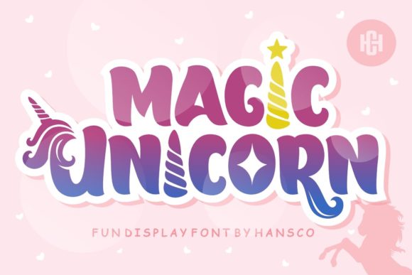 Discovering the Magic Unicorn Display Font for Creative Projects