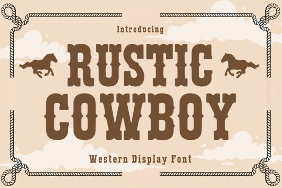 Rustic Cowboy: A Typeface with Unyielding Heritage